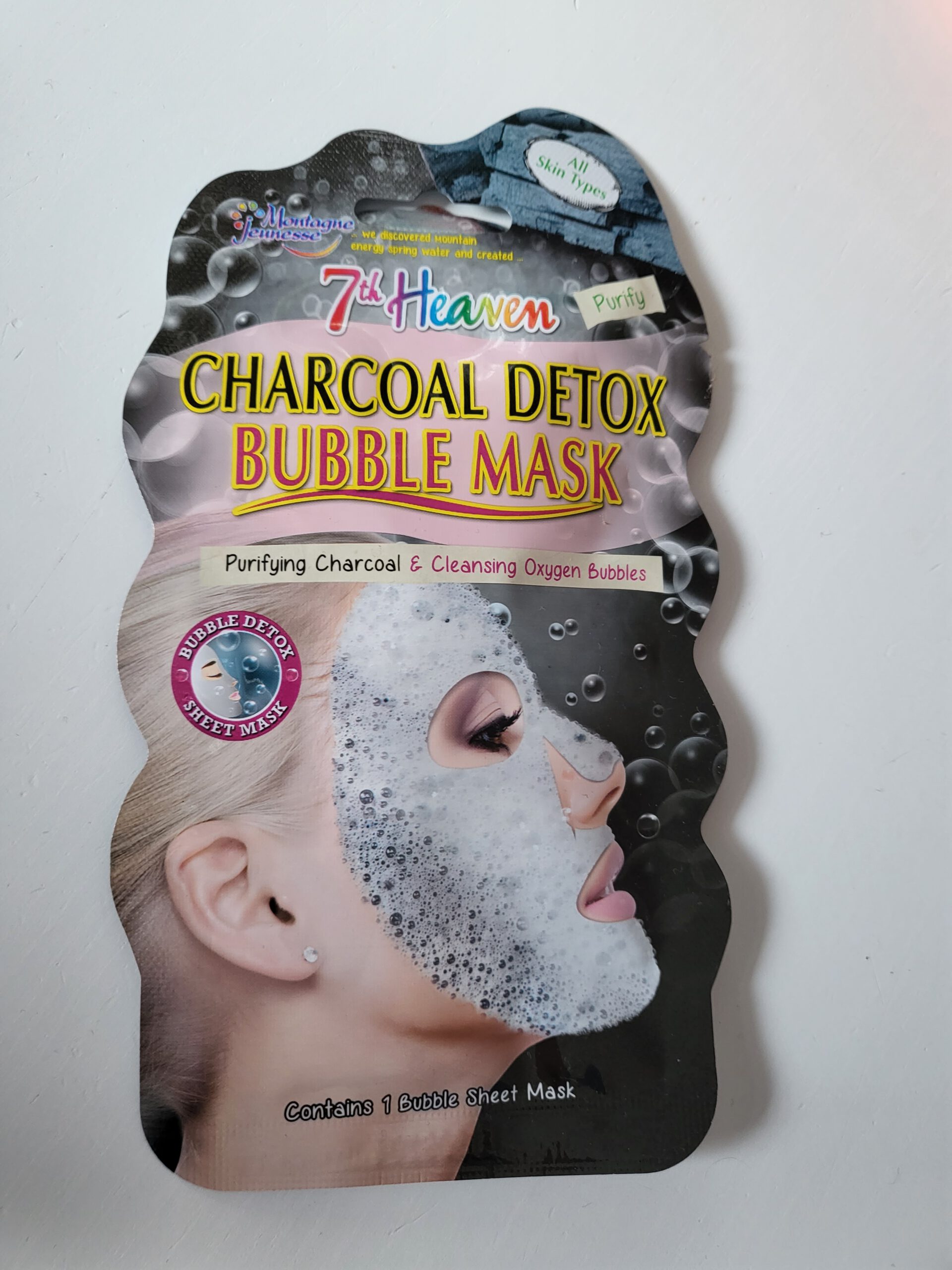 charcoal detox bubble mask